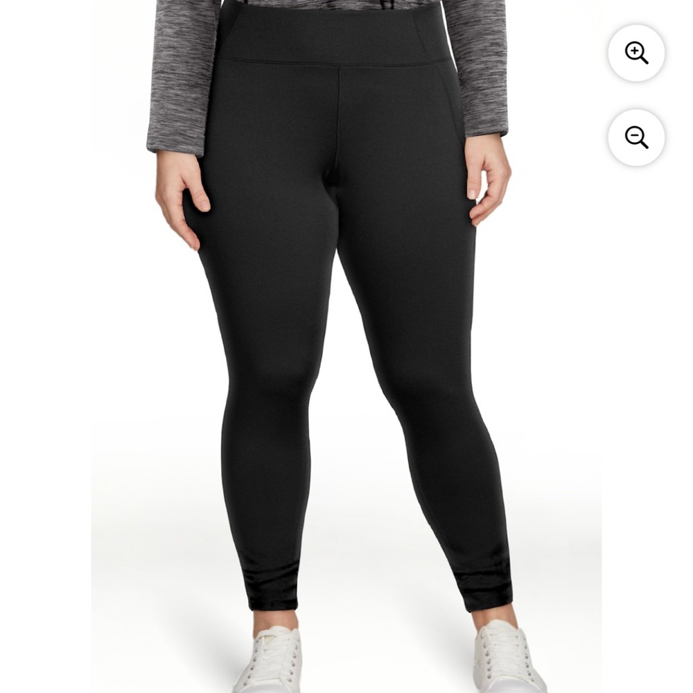 ClimateRight by Cuddl Duds Women's Plush Warmth Base Layer Leggings